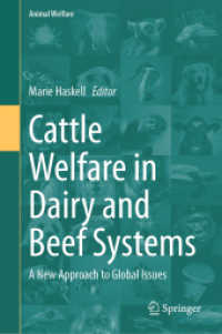 Cattle Welfare in Dairy and Beef Systems : A New Approach to Global Issues (Animal Welfare)