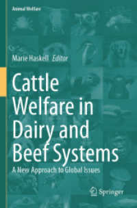 Cattle Welfare in Dairy and Beef Systems : A New Approach to Global Issues (Animal Welfare)