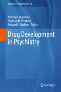 Drug Development in Psychiatry (Advances in Neurobiology)