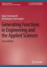 Generating Functions in Engineering and the Applied Sciences (Synthesis Lectures on Engineering, Science, and Technology) （2ND）