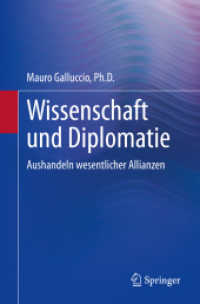 Wissenschaft und Diplomatie : Aushandeln wesentlicher Allianzen