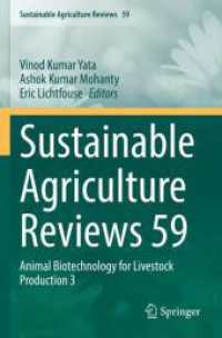Sustainable Agriculture Reviews 59 : Animal Biotechnology for Livestock Production 3 (Sustainable Agriculture Reviews)
