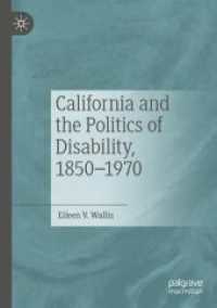 California and the Politics of Disability, 1850-1970