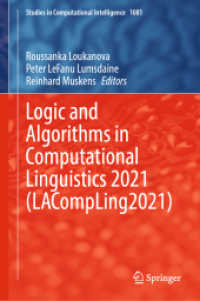 Logic and Algorithms in Computational Linguistics 2021 (LACompLing2021) (Studies in Computational Intelligence)