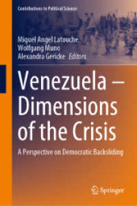 Venezuela - Dimensions of the Crisis : A Perspective on Democratic Backsliding (Contributions to Political Science)