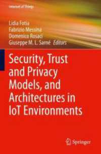 Security, Trust and Privacy Models, and Architectures in IoT Environments (Internet of Things)