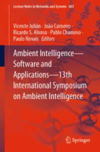 Ambient Intelligence—Software and Applications—13th International Symposium on Ambient Intelligence (Lecture Notes in Networks and Systems)