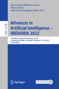Advances in Artificial Intelligence - IBERAMIA 2022 : 17th Ibero-American Conference on AI, Cartagena de Indias, Colombia, November 23-25, 2022, Proceedings (Lecture Notes in Artificial Intelligence)