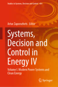 Systems, Decision and Control in Energy IV : Volume I. Modern Power Systems and Clean Energy (Studies in Systems, Decision and Control)