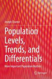 Population Levels, Trends, and Differentials : More Important Population Matters
