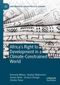 Africa's Right to Development in a Climate-Constrained World (Contemporary African Political Economy)