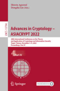 Advances in Cryptology - ASIACRYPT 2022 : 28th International Conference on the Theory and Application of Cryptology and Information Security, Taipei, Taiwan, December 5-9, 2022, Proceedings, Part IV (Lecture Notes in Computer Science)