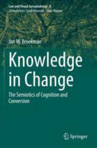 Knowledge in Change : The Semiotics of Cognition and Conversion (Law and Visual Jurisprudence)