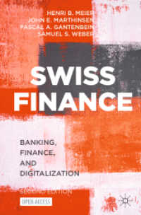 Swiss Finance : Banking, Finance, and Digitalization （2ND）