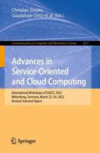 Advances in Service-Oriented and Cloud Computing : International Workshops of ESOCC 2022, Wittenberg, Germany, March 22-24, 2022, Revised Selected Papers (Communications in Computer and Information Science)
