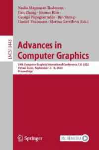 Advances in Computer Graphics : 39th Computer Graphics International Conference, CGI 2022, Virtual Event, September 12-16, 2022, Proceedings (Lecture Notes in Computer Science)