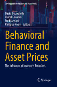 Behavioral Finance and Asset Prices : The Influence of Investor's Emotions (Contributions to Finance and Accounting)