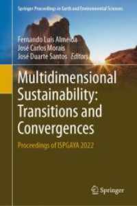 Multidimensional Sustainability: Transitions and Convergences : Proceedings of ISPGAYA 2022 (Springer Proceedings in Earth and Environmental Sciences)