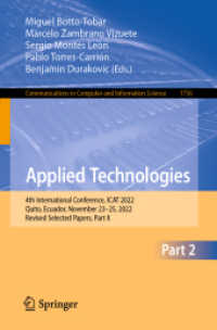 Applied Technologies : 4th International Conference, ICAT 2022, Quito, Ecuador, November 23-25, 2022, Revised Selected Papers, Part II (Communications in Computer and Information Science)