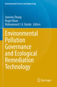 Environmental Pollution Governance and Ecological Remediation Technology (Environmental Science and Engineering)