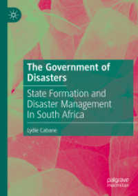 The Government of Disasters : State Formation and Disaster Management in South Africa