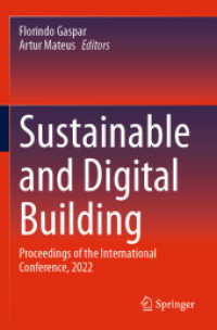 Sustainable and Digital Building : Proceedings of the International Conference, 2022