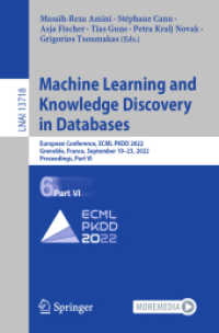 Machine Learning and Knowledge Discovery in Databases : European Conference, ECML PKDD 2022, Grenoble, France, September 19-23, 2022, Proceedings, Part VI (Lecture Notes in Artificial Intelligence)