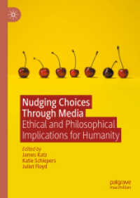 メディアによるナッジ：アルゴリズムによる選択の誘導の倫理と哲学<br>Nudging Choices through Media : Ethical and philosophical implications for humanity