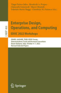 Enterprise Design, Operations, and Computing. EDOC 2022 Workshops : IDAMS, SoEA4EE, TEAR, EDOC Forum, Demonstrations Track and Doctoral Consortium, Bozen-Bolzano, Italy, October 4-7, 2022, Revised Selected Papers (Lecture Notes in Business Informatio