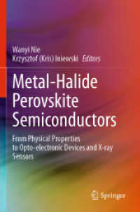 Metal-Halide Perovskite Semiconductors : From Physical Properties to Opto-electronic Devices and X-ray Sensors