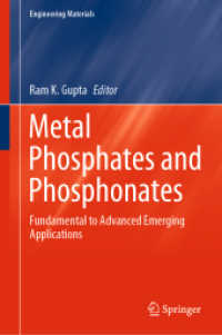 Metal Phosphates and Phosphonates : Fundamental to Advanced Emerging Applications (Engineering Materials)