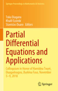 Partial Differential Equations and Applications : Colloquium in Honor of Hamidou Touré, Ouagadougou, Burkina Faso, November 5-9, 2018 (Springer Proceedings in Mathematics & Statistics)