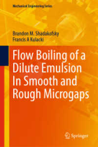 Flow Boiling of a Dilute Emulsion in Smooth and Rough Microgaps (Mechanical Engineering Series)
