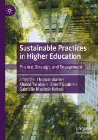 Sustainable Practices in Higher Education : Finance, Strategy, and Engagement （2023）