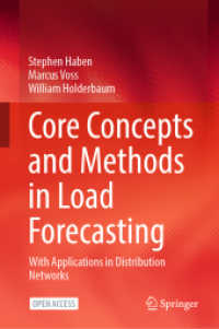 Core Concepts and Methods in Load Forecasting : With Applications in Distribution Networks （2023）