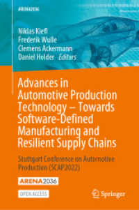 Advances in Automotive Production Technology - Towards Software-Defined Manufacturing and Resilient Supply Chains : Stuttgart Conference on Automotive Production (SCAP2022) (Arena2036)