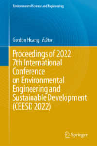 Proceedings of 2022 7th International Conference on Environmental Engineering and Sustainable Development (CEESD 2022) (Environmental Science and Engineering)