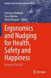 Ergonomics and Nudging for Health, Safety and Happiness : Results of SIE 2022 (Springer Series in Design and Innovation)