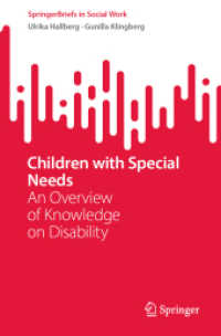 Children with Special Needs : An Overview of Knowledge on Disability (Springerbriefs in Social Work)