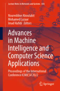 Advances in Machine Intelligence and Computer Science Applications : Proceedings of the International Conference ICMICSA'2022 (Lecture Notes in Networks and Systems)