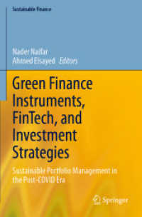 Green Finance Instruments, FinTech, and Investment Strategies : Sustainable Portfolio Management in the Post-COVID Era (Sustainable Finance)