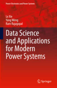 今日の電力系統のためのデータサイエンスと応用<br>Data Science and Applications for Modern Power Systems (Power Electronics and Power Systems)