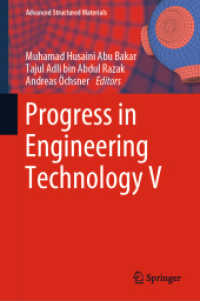 Progress in Engineering Technology V (Advanced Structured Materials)
