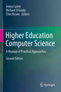 Higher Education Computer Science : A Manual of Practical Approaches （2ND）