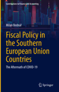Fiscal Policy in the Southern European Union Countries : The Aftermath of COVID-19 (Contributions to Finance and Accounting)