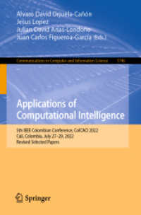 Applications of Computational Intelligence : 5th IEEE Colombian Conference, ColCACI 2022, Cali, Colombia, July 27-29, 2022, Revised Selected Papers (Communications in Computer and Information Science)