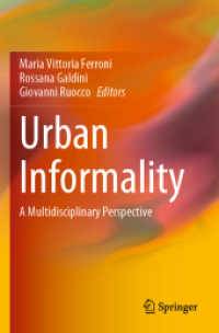 Urban Informality : A Multidisciplinary Perspective