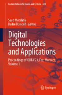 Digital Technologies and Applications : Proceedings of ICDTA'23, Fez, Morocco, Volume 1 (Lecture Notes in Networks and Systems)