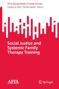 Social Justice and Systemic Family Therapy Training (Afta Springerbriefs in Family Therapy)