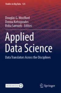 Applied Data Science : Data Translators Across the Disciplines (Studies in Big Data)